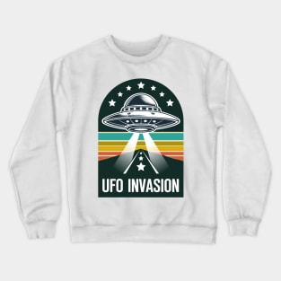 UFO invasion. Crewneck Sweatshirt